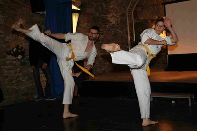 Karate Performance - small